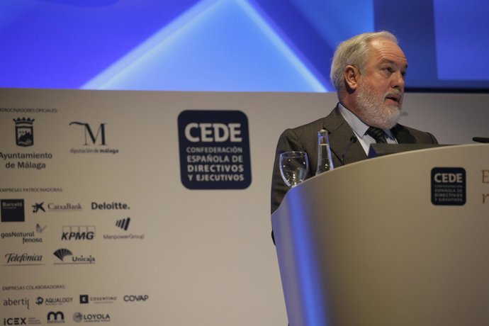 El ministro Arias Cañete interviene en CEDE málaga