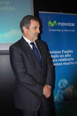 El presidente de Telefónica de España, Luis Miguel Gilpérez