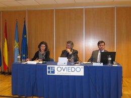 Silvia Junco, Ignacio García Palacios y Pedro Sanjurjo