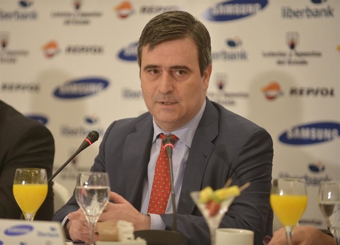 Miguel Cardenal en los Desayunos Deportivos de Europa Press