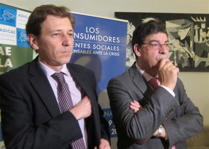 Diego Valderas, hoy junto a Fernando Herrero