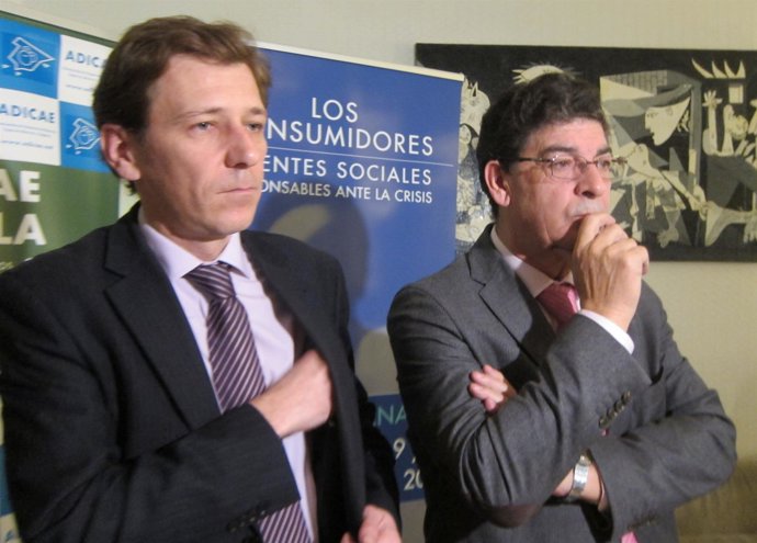 Diego Valderas, hoy junto a Fernando Herrero
