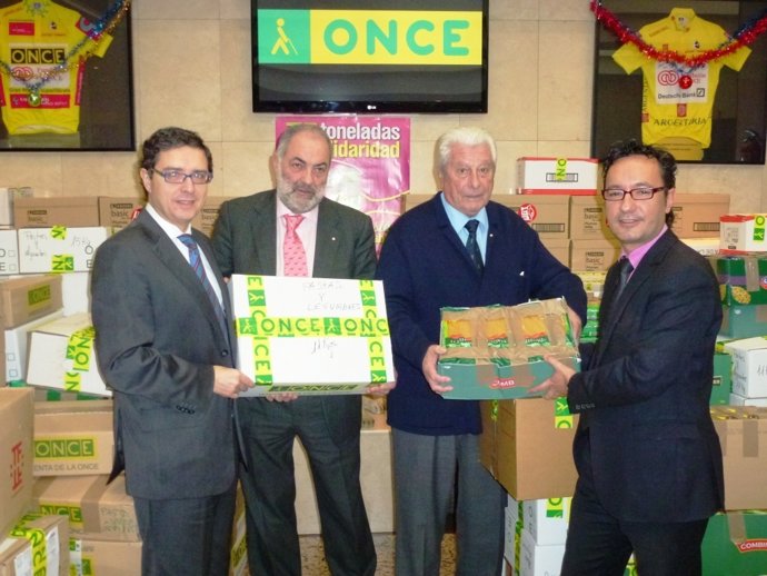 Campaña solidaria de trabajadores de la ONCE y su Fundación