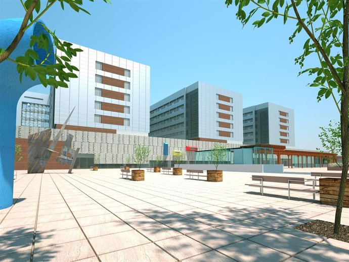 Infografía del proyecto de Valdecilla