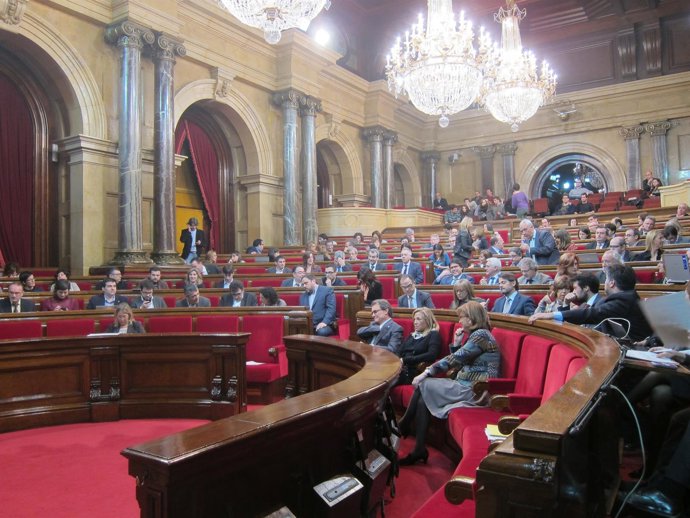 Pleno del Parlament