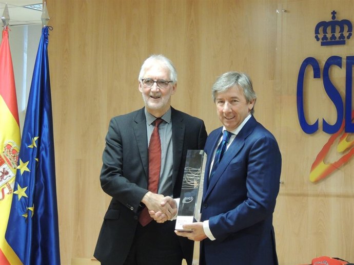 Brian Cookson, presidente de la UCI