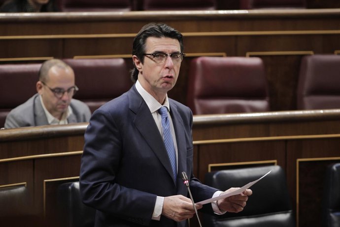 Ministro de Industria, José Manuel Soria, en el Congreso