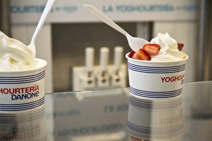 Yoghourt Helado Danone