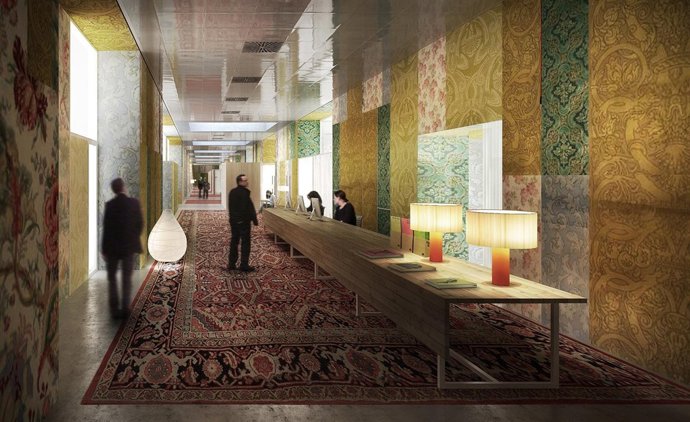 Interior del Disseny Hub Barcelona