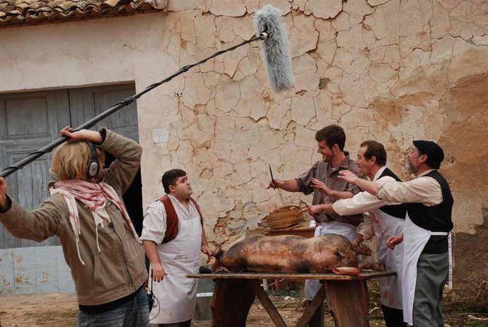 Rodaje de la serie 'L'Alqueria blanca'