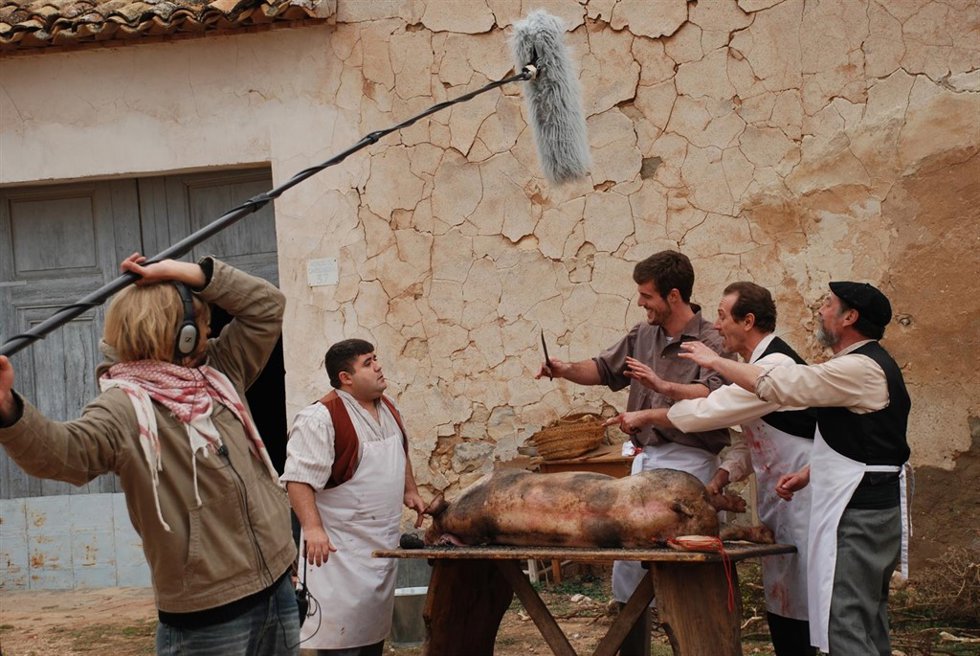 Rodaje de la serie 'L'Alqueria blanca'