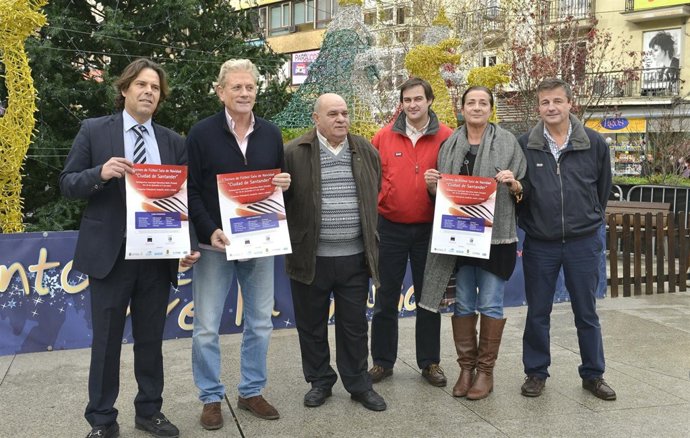 Presentación del torneo de fútbol solidario