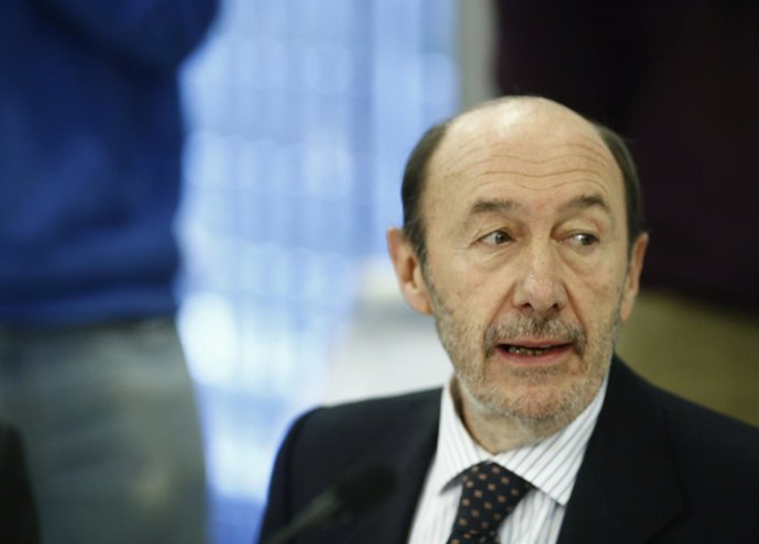 Rubalcaba en un coloquio del Club Siglo XXI