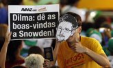 Foto: Activistas piden a Rousseff asilo político para Snowden