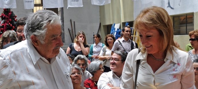 Mujica en un centro para enfermos mentales