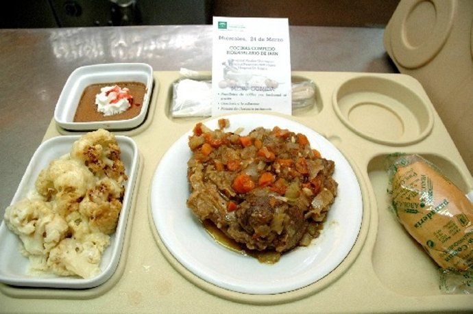 Menú hospitalario