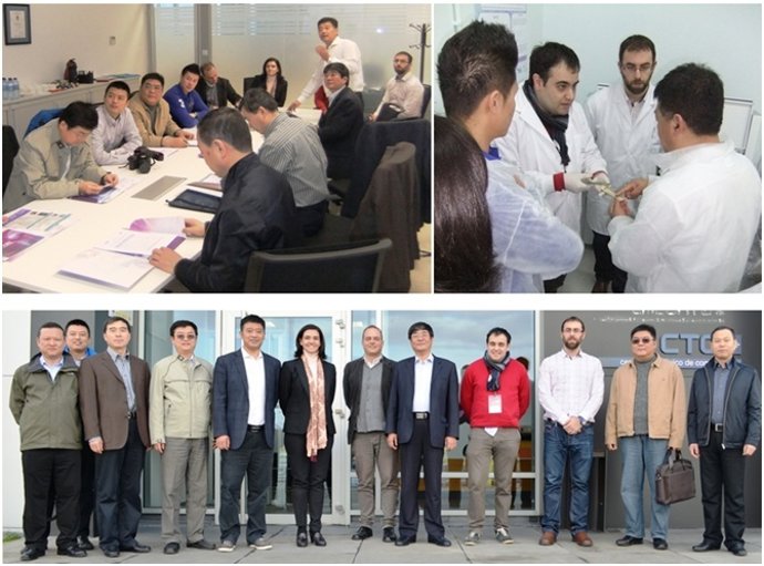 Imágenes de la visita