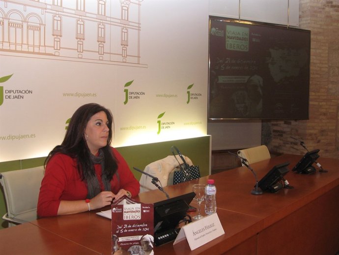 Ángeles Férriz presenta el programa 'Viaja en Navidades al Tiempo de los Íberos'
