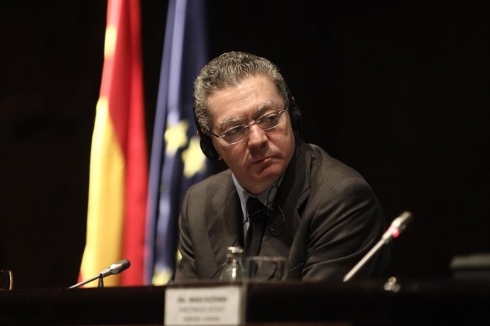 El ministro de Justicia, Alberto Ruiz-Gallardón