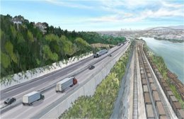 Autopista South Perimeter de ACS al Sur de Vancouver (Canadá)