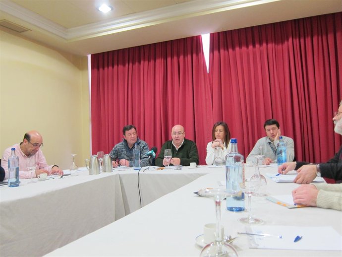 Unións Agrarias en rueda de prensa