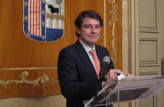 Alfonso Fernández Mañueco en Salamanca.