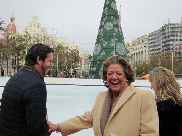 Barberávisita la pista de hielo
