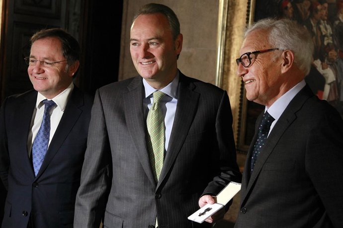 Fabra y Moragues con el Síndic de Comptes