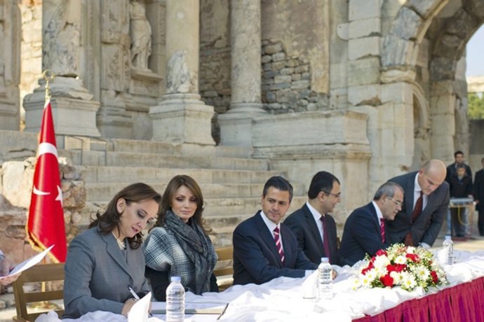Firma de acuerdo colaboración México- Turquía