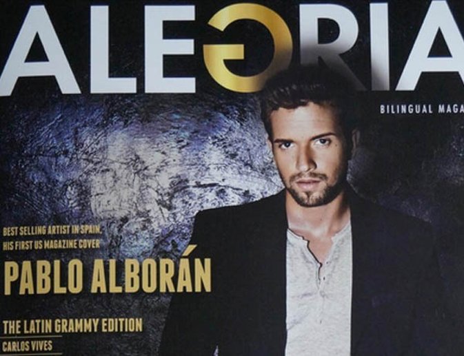 Pablo Alborán, portada en Estados Unidos