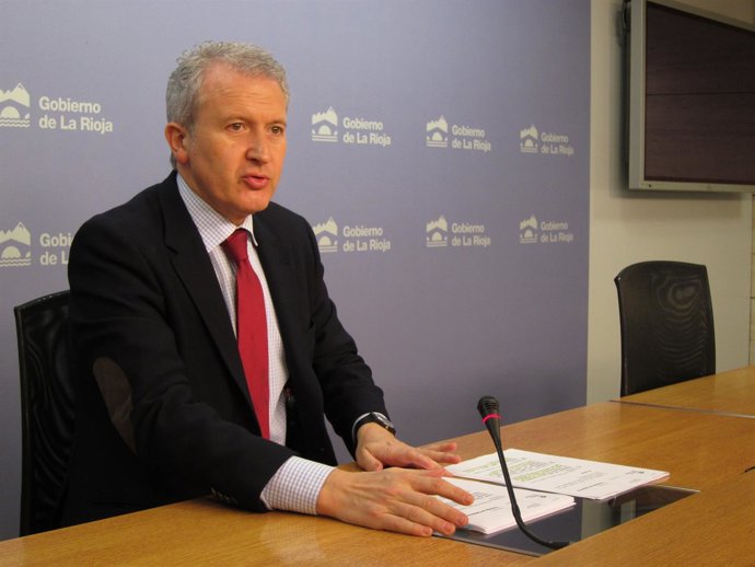 Emilio del Río, portavoz del Gobierno riojano