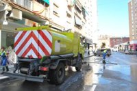 Sin incidentes en la primera jornada de la huelga de Limasa