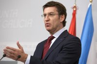 Feijóo "reconoce" la labor de Castellano y ve a Javier Etcheverría "una persona muy experimentada en la banca"