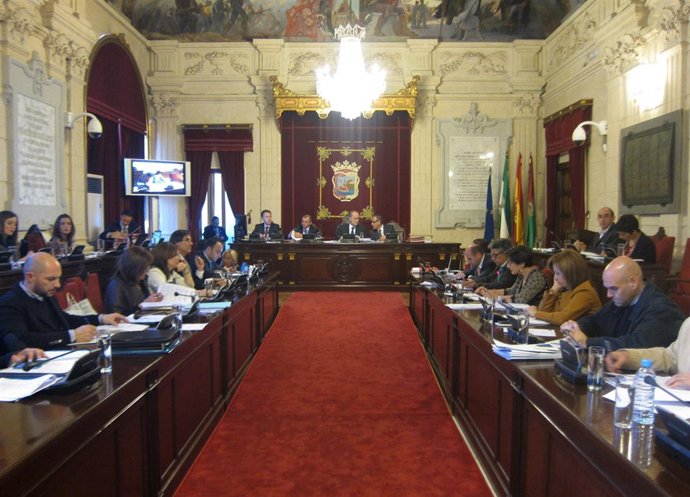 Pleno del Ayuntamiento de Málaga