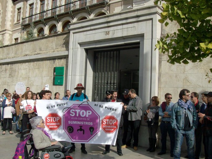 Concentración de Stop Desahucios