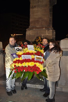 Homenaje de CHA y la Fundación Gaspar Torrente al Justicia.