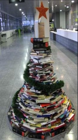 Árbol Navidad, Biblioteca Pública del Estado en Badajoz