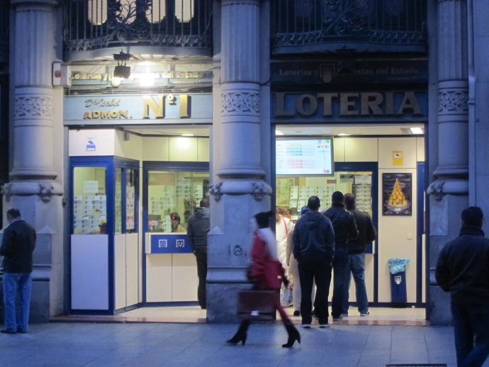 Administración número 1 de Zaragoza de Loterías y Apuestas del Estado.