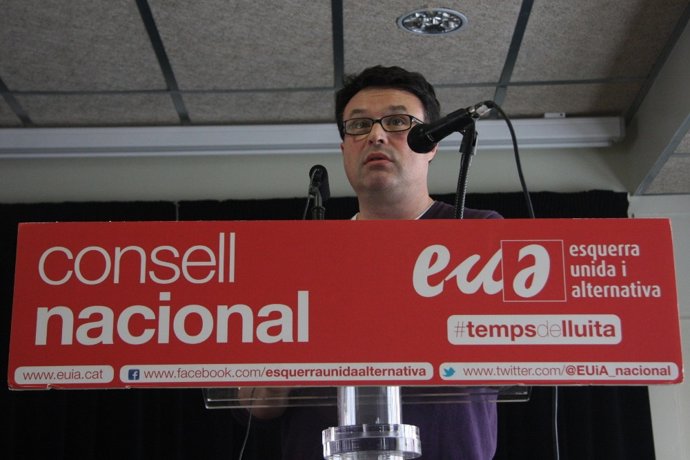 El coordinador de EUiA, Josep Nuet