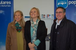 Mercedes Fernández, en Noreña