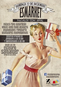 Escenario Market edición especial Navidad
