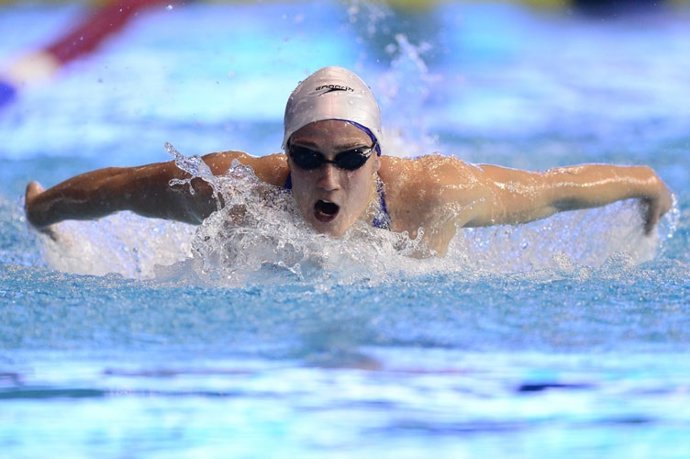 Mireia Belmonte en el 'Duel in the pool'