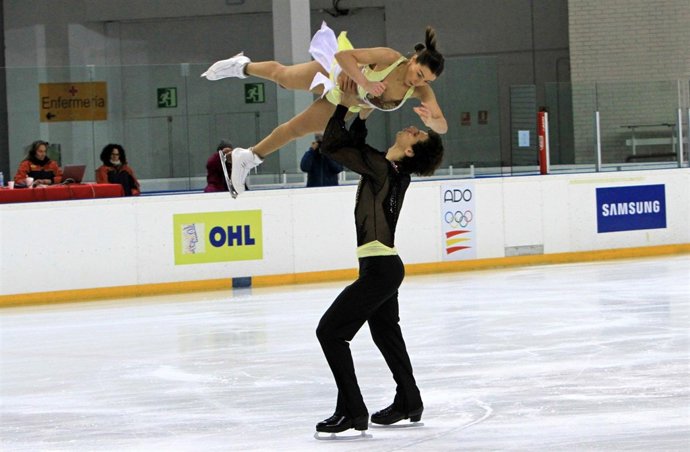 Sonia Lafuente, campeona de España en Patinaje sobre hielo
