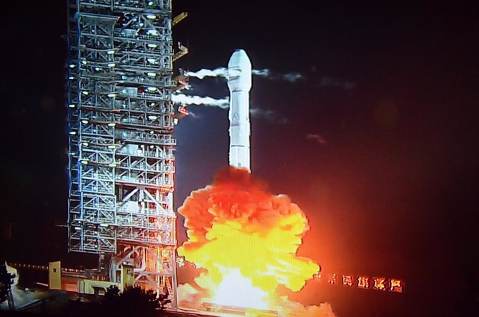 Lanzamiento desde China del satélite boliviano 'Túpac Katari' 