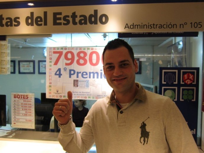 El lotero Vicente Serrano