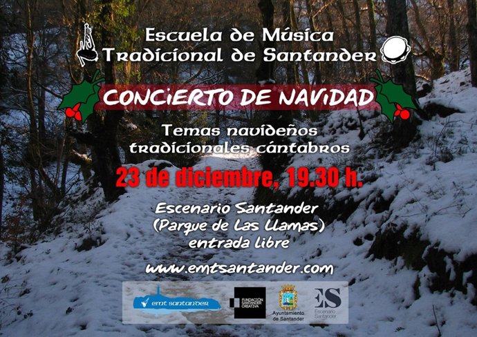 Concierto de Navidad en Escenario Santander