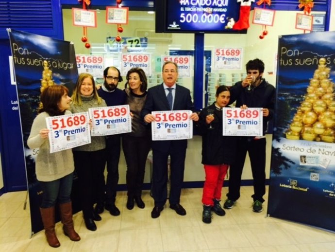 Imagen de la administración que ha repartido el tercer premio