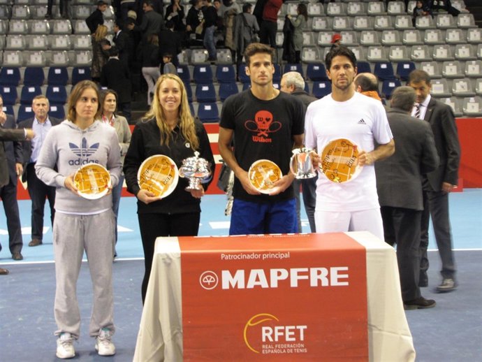 Laura Pous Fernando Verdasco Master Nacional de Tenis
