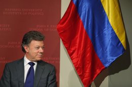 El presidente de Colombia, Juan Manuel Santos