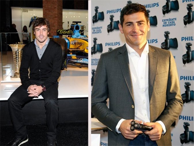 Fernando alonso Iker casillas Ana Rosa quintana